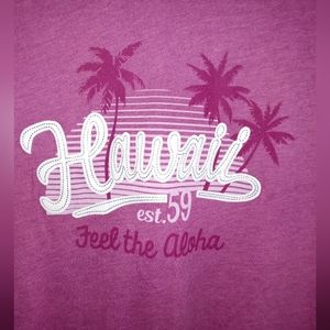 "Hawaii est.59 Feel the Aloha" Tee from Sun International. (NWOT)